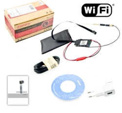 Mini kamera szpiegowska z podglądem w telefonie WIFI HD Android iOS S06 WIDE czujnik ruchu