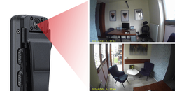 Mini kamera z czujnikiem ruchu Z7 obrotowy obiektyw tryb nocny