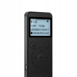 Dyktafon Podsłuch Szpiegowski DVR-818 8GB 