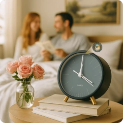 Ukryta mini kamera w budziku z czujnikiem ruchu WiFi GTW217