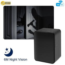 Mini kamera szpiegowska WIFI w ładowarce sieciowej, detekcja ruchu podgląd na żywo IR IP25