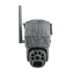 Fotopułapka obrotowa P6 4G LTE z podglądem na żywo – panel solarny w zestawie