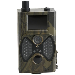 Kamera leśna HC-300M GSM — fotopułapka z czujnikiem PIR, MMS na telefon, IR 940nm bez poświaty