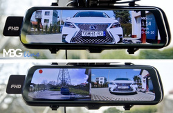 Kamera w lusterku 2K HS900PRO SONY + Adapter zasilania dla trybu parkingowego + Karta 32GB