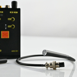 Zestaw wykrywacz HER0009 + dyktafon pendrive + kamera w długopisie