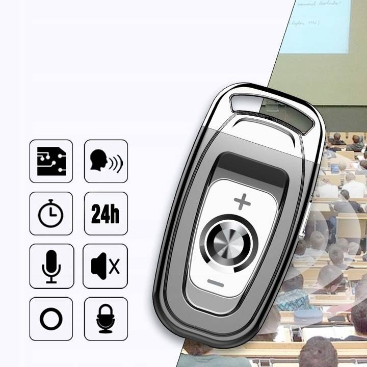 MIni Dyktafon Szpiegowski 16GB HD JNN Q5 