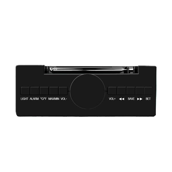 Mini Kamera obrotowa szpiegowska w radiobudziku zegarku REJM-480