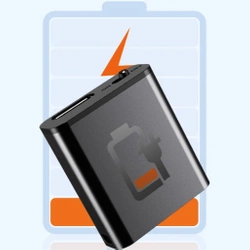 Mini Dyktafon Szpiegowski Mały 16GB Detekcja DSP Magnes Brelok Zawieszka Q8