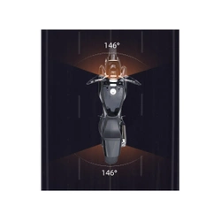 Rejestrator motocyklowy 2 kamery 1080p WiFi GPS A13 rejestrator do motocykla