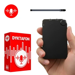 Dyktafon cyfrowy szpiegowski MK-K2 16GB z detekcją dźwięku