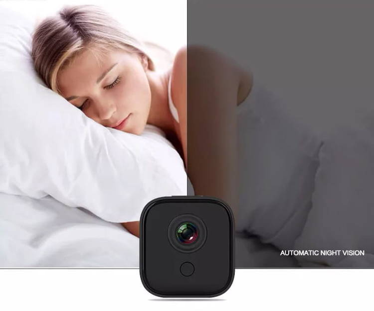 Mini kamera szpiegowska Wi-Fi A11 z Trybem Nocnym ( Zdalny Podgląd ) + karta 32GB