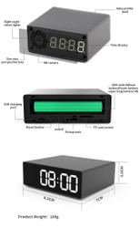 Mini kamera w zegarku budziku WIFI FULL-HD tryb nocny IR  MK202