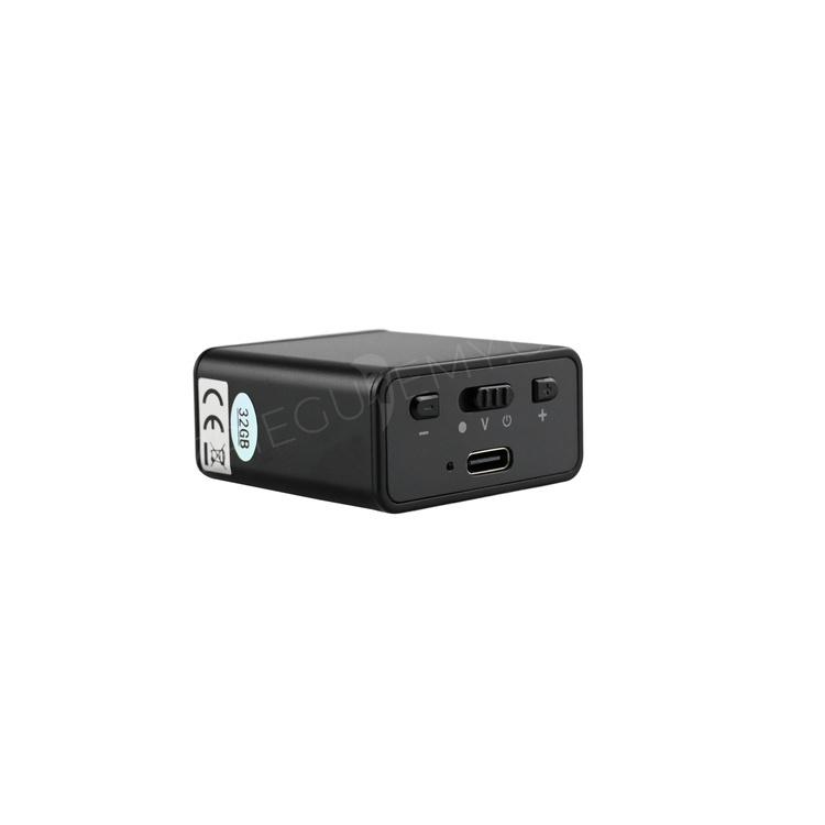 Podsłuch dyktafon Szpiegowski Q65 detekcja + magnes USB / 32GB
