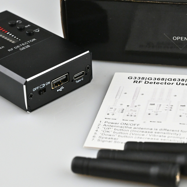 Wykrywacz podsłuchów kamer lokalizatorów MK638