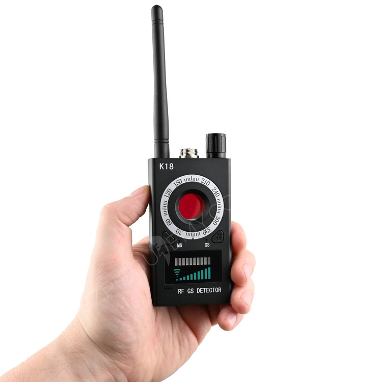 Wykrywacz podsłuchów i GPS DM-K18 ( Pluskwy, lokalizatory oraz kamery WI-FI )