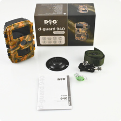Zestaw do monitoringu Dogtrace D-Guard 940 – karta 32 GB + baterie