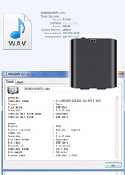 Mini Dyktafon Szpiegowski Podsłuch Q63