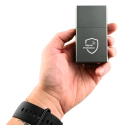 Profesjonale Etui na Kluczyk samochodowy Blokada Keyless Srebrne