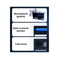 Pakiet ZDRADA Lokalizator GPS PODSŁUCH MK6A + Mini Kamera Budzik WIFI MK203