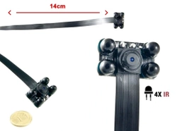 Dyskretna Mini Kamera Szpiegowska WIFI HD P2P 4IR S06NB