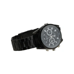 Mini kamera w zegarku dyktafon szpiegowski 32GB na rękę tryb nocny