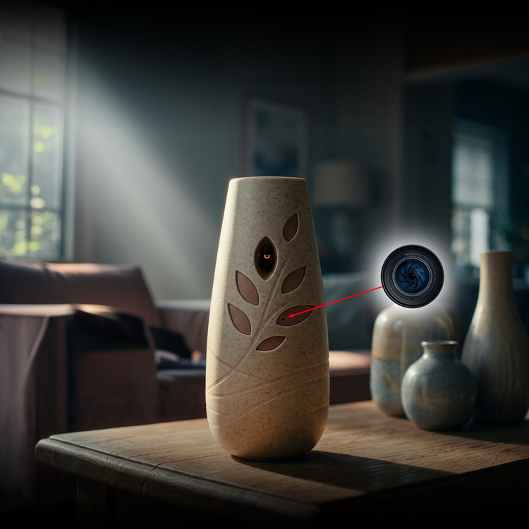 Ukryta kamera WiFi 1080P do monitoringu – odświeżacz powietrza, aplikacja Tuya