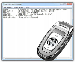 MIni Dyktafon Szpiegowski 16GB HD JNN Q5 