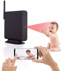 Mini kamera WiFi w Atrapie Routera detekcja ruchu PIR LS9 IR