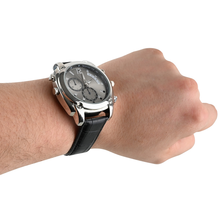 Zegarek ukryta kamera szpiegowska AV 32GB na rękę 1080p