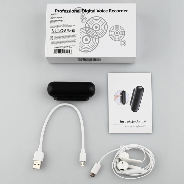 Pakiet Auto Comfort Lokalizator GPS MK20A + Dyktafon Q77 Podsłuch na magnes 32GB