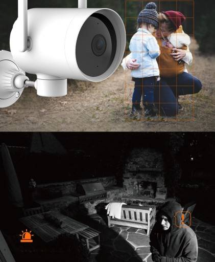 IMILAB Kamera obrotowa WIFI IR 3MPIX 2K 110° 64 GB