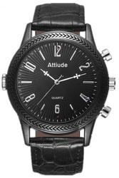 Mini kamera w zegarku dyktafon szpiegowski 32GB na rękę tryb nocny