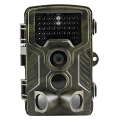 Ukryta fotopułapka TOPHUNT HC-800A do monitoringu posesji nocą