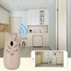 Ukryta kamera WiFi 1080P do monitoringu – odświeżacz powietrza, aplikacja Tuya