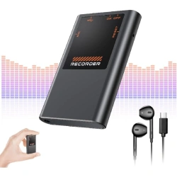 Mini dyktafon szpiegowski na magnes MK-M11 16 GB detekcja głosu