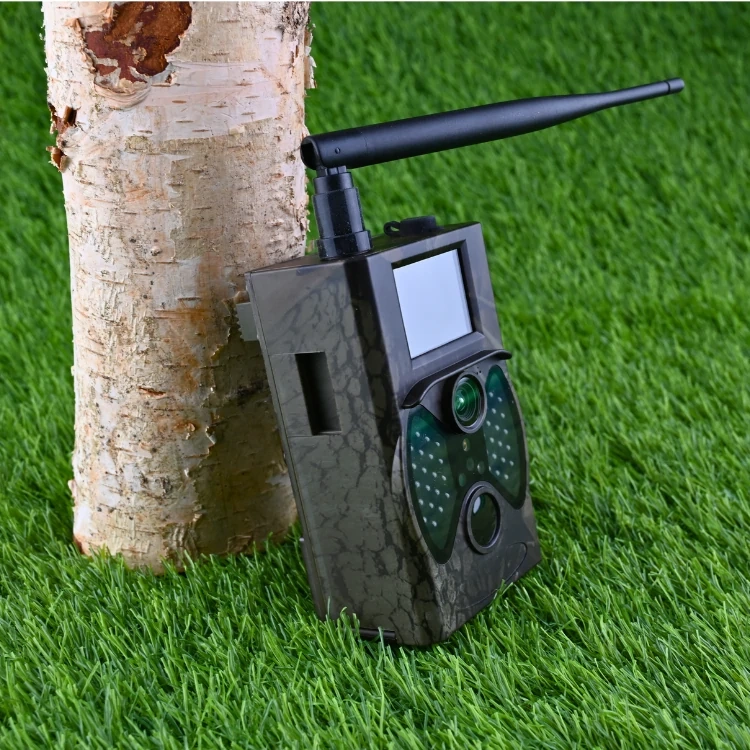 Zestaw Fotopułapka GSM kamera leśna HC-300M 40 IR 940nm Czujnik Ruchu v3