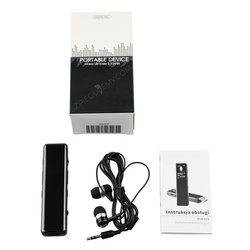 Dyktafon Szpiegowski Podsłuch cyfrowy DVR-828 / 1536Kbps 8GB detekcja