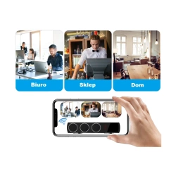 Ukryta Mini Kamera WIFI Głośnik Soundbar BT MKM9