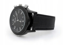 Mini kamera w zegarku dyktafon szpiegowski 32GB na rękę tryb nocny