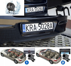 Kamera w lusterku 2K HS900PRO SONY + Adapter zasilania dla trybu parkingowego + Karta 32GB