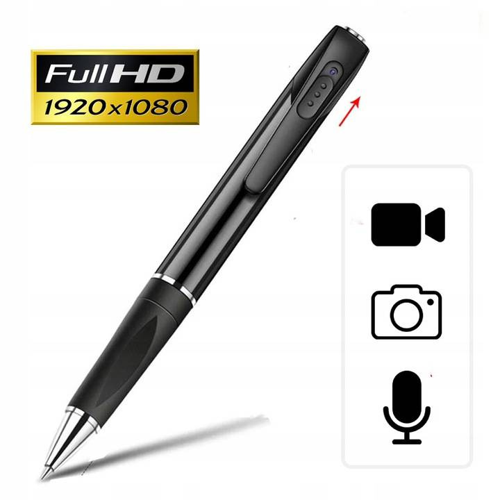 Mini Kamera dyskretna w długopisie Full HD W8