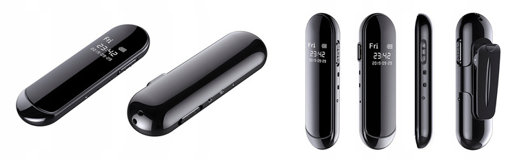 Mini kamera szpiegowska V8 dyktafon 64GB Full HD LCD