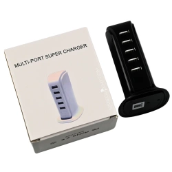 Mini Kamera Szpiegowska Ukryta w Ładowarce Sieciowej 5xUSB