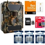 Zestaw Fotopułapka SF4.0P-CWG Pro 100° LTE + 12xAA + SD 32GB + SIM 
