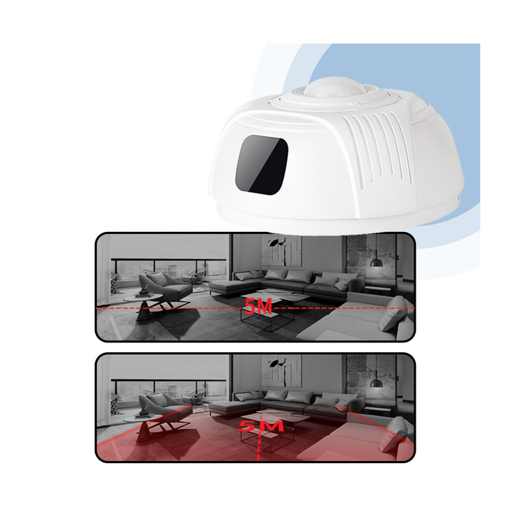 Ukryta Kamera Wifi w Atrapa Czujnika Dymu MK020
