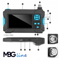 Kamera Inspekcyjna DUO MBG Line P30 10M FullHD 9LED
