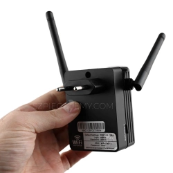 Mini Kamera WiFi Ukryta w Repeater Sieci na Żywo WE27