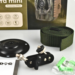 Zestaw Dogtrace D-Guard Mini + karta pamięci 32 GB + 4 baterie AA