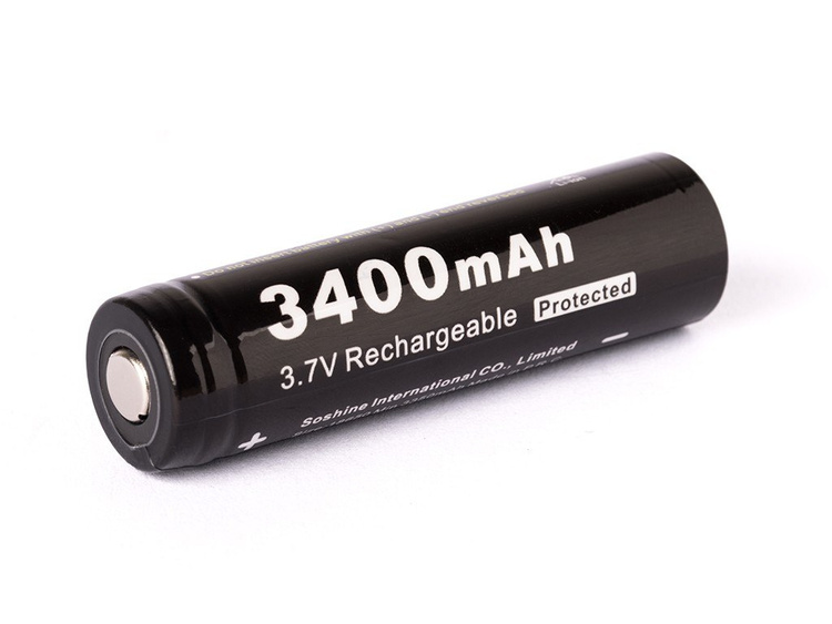 Soshine Akumulator 18650 3400mAh z zabezpieczeniem PCB