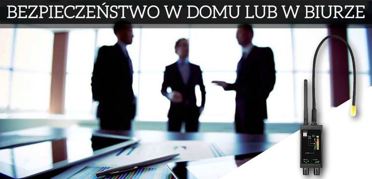Wykrywacz podsłuchów i GPS MD8000 ( Pluskwy, lokalizatory oraz kamery WI-FI )